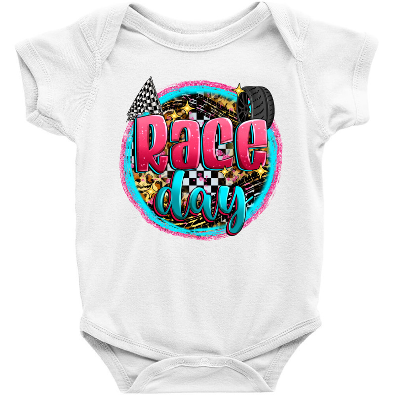 Race Day Baby Bodysuit by Zillion Design Studio | Artistshot