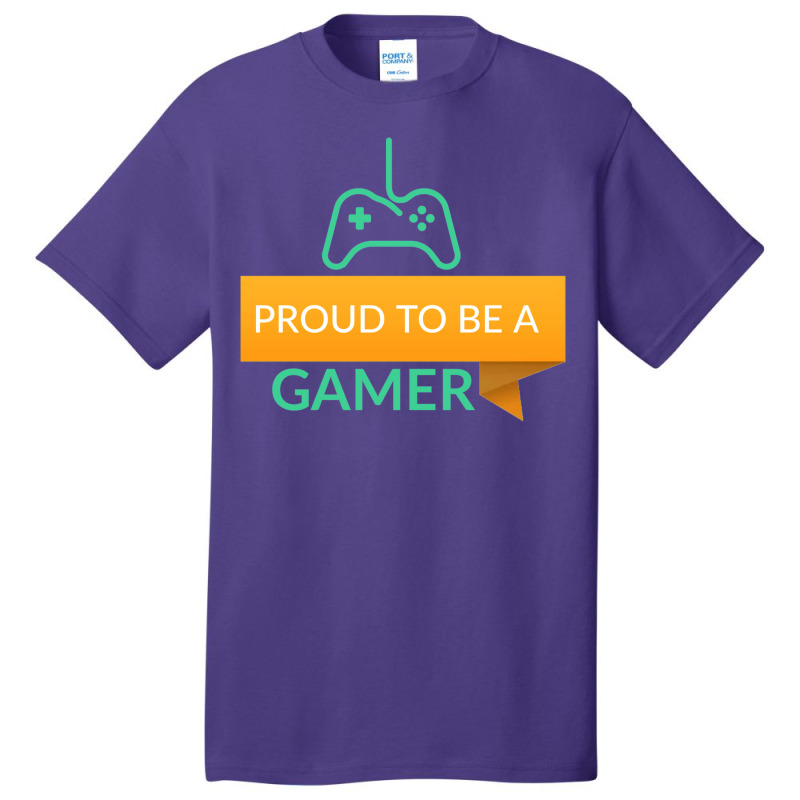 Proud To Be A Gamer Classic Tshirt Aesthetic Basic T-shirt | Artistshot