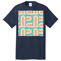 Vintage Abstract Circle Children Template  70s Basic T-shirt | Artistshot