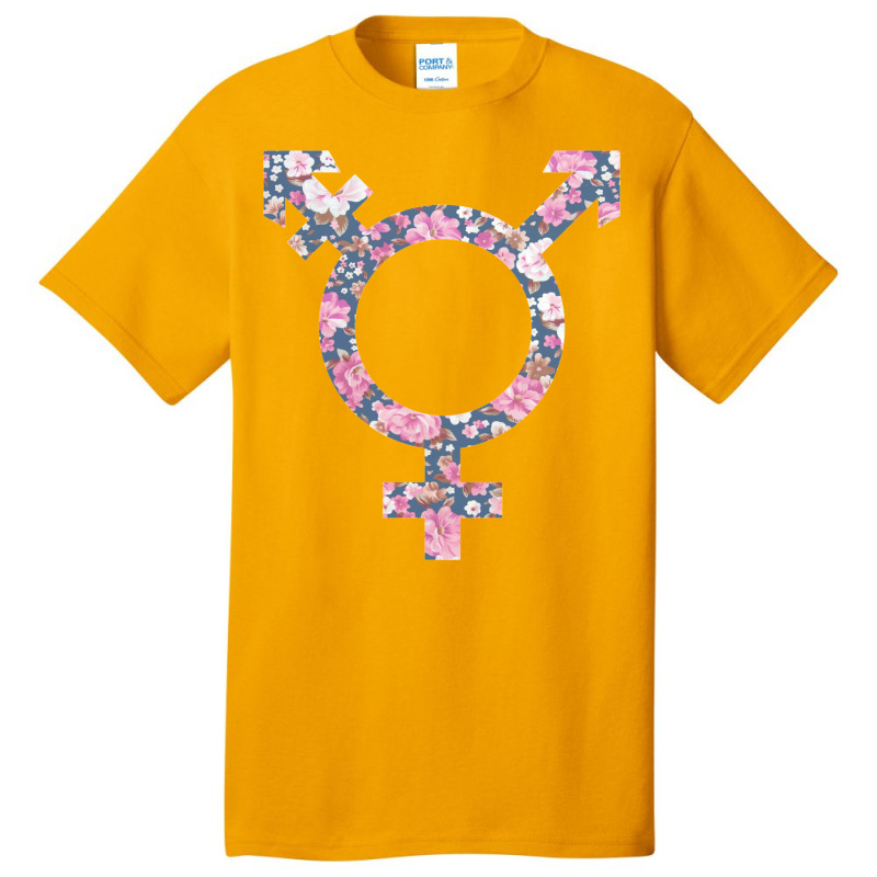 Trans Symbol Basic T-shirt by muingalivera | Artistshot