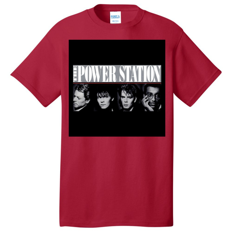 The Power Station Group Poster Travel Basic T-shirt | Artistshot