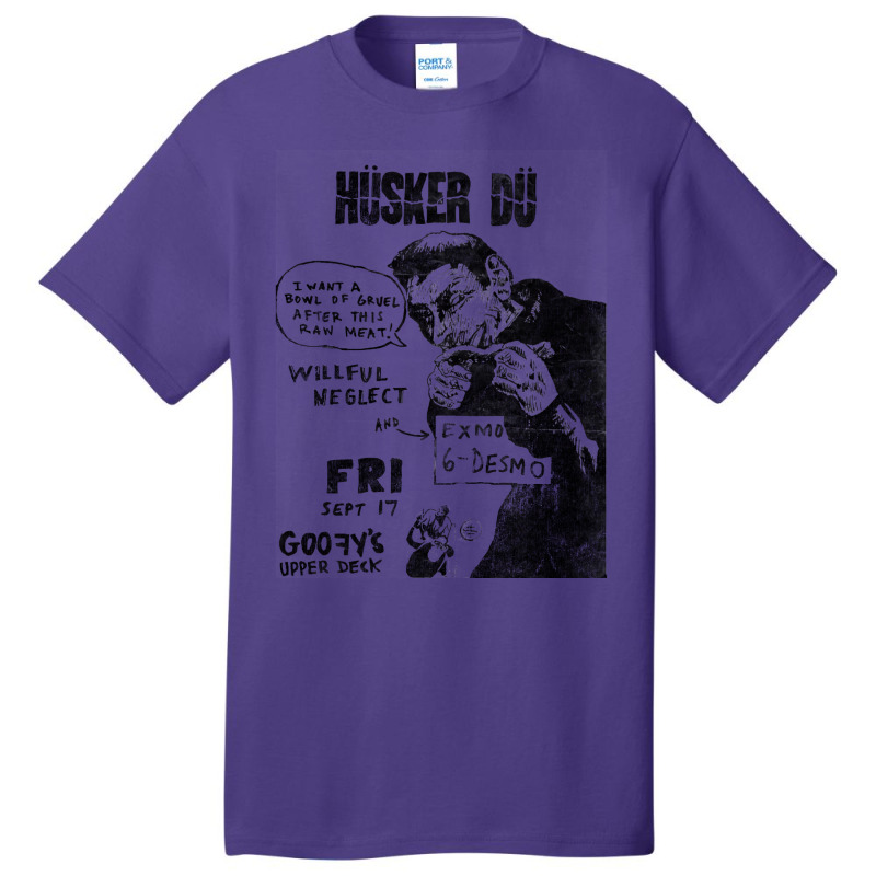 Husker Du Basic T-shirt | Artistshot