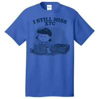 I Still Miss Xtc  ••••• Vinyl Collector Fan Design Basic T-shirt | Artistshot