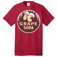 Ic Grape Soda       Vintage Faded Style Aesthetic Design Basic T-shirt | Artistshot