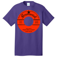 Jackie Wilson Vinyl Fan Artwork Basic T-shirt | Artistshot