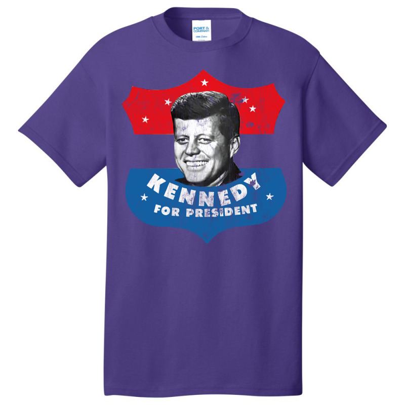 Kennedy For President Basic T-shirt | Artistshot