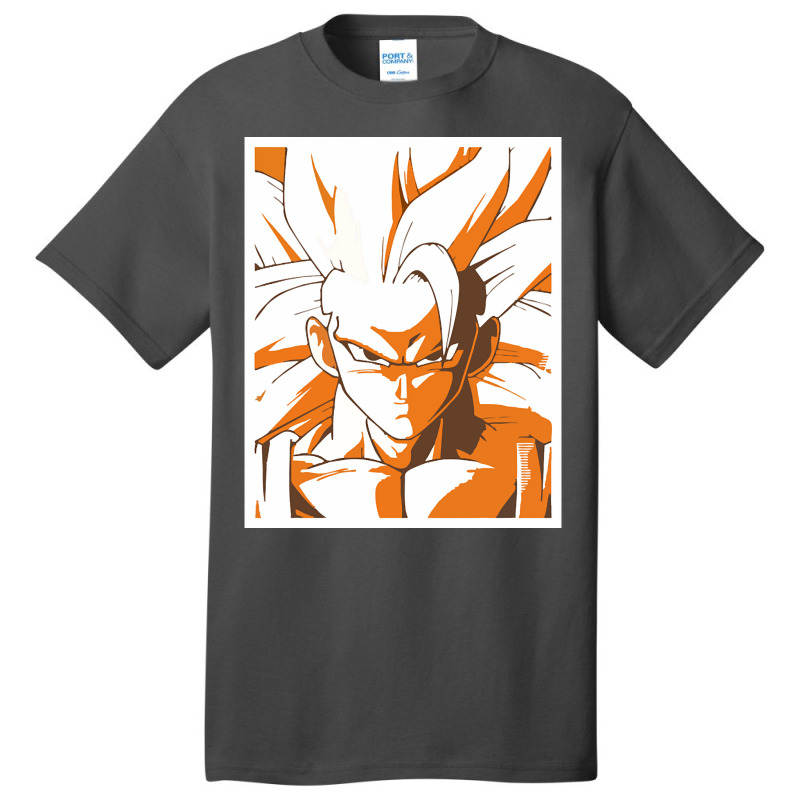 Trending Goku Super Saiyan 3-i0cz1 Basic T-shirt by bummercaught | Artistshot