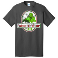 Whistle Stop Cafe, Wood Pattern Distressed Basic T-shirt | Artistshot