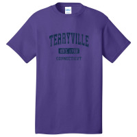 Terryville Connecticut Ct Vintage Athletic Sports Design Basic T-shirt | Artistshot