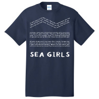 Sea Girls Lyrics Basic T-shirt | Artistshot