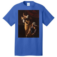 Artemisia Gentileschi   Judith And Her Maidservant With The Head Of Ho Basic T-shirt | Artistshot