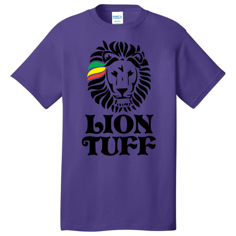 Lion Tuff Stk Blk Kids Pullover Blue Basic T-shirt by orriabijli6 | Artistshot