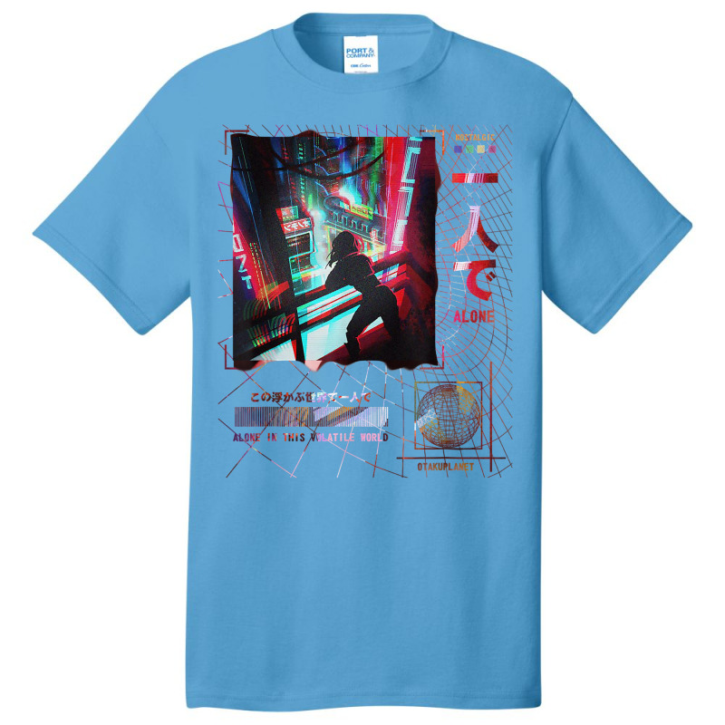 Japanese Indie Alt Aesthetic Grunge Vaporwave Anime Harajuku Basic T-shirt | Artistshot