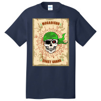 Pirate Mogadishu Coast Guard Basic T-shirt | Artistshot