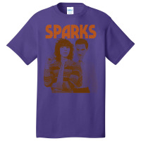 Sparks  Retro Style Pop Art Design Basic T-shirt | Artistshot