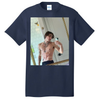 Vinnie Hacker Postbad Basic T-shirt | Artistshot