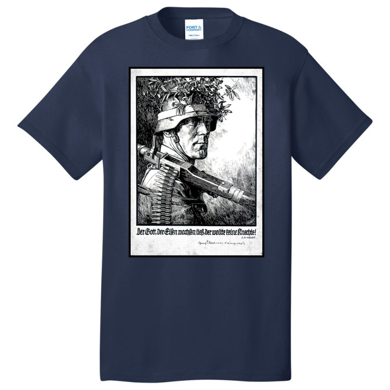 Wehrmacht Soldier   Georg Sluyterman Von Langeweyde Basic T-shirt | Artistshot