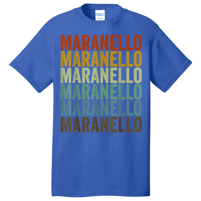 Maranello Retro City T Shirt Basic T-shirt | Artistshot