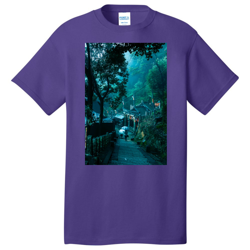 Kyoto Inari Shirne Forest Basic T-shirt | Artistshot