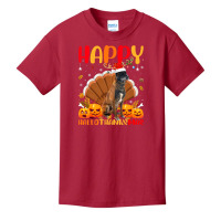 Funny Dog Lover Happy Belgian Malinois Dog Hellothanksmas Basic Youth T-shirt | Artistshot