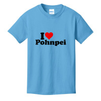 I Love Heart Pohnpei Micronesia T Shirt Basic Youth T-shirt | Artistshot