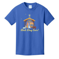 Best Day Ever   Christmas Advent Nativity Scene North Star Long Sleeve Basic Youth T-shirt | Artistshot