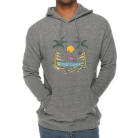 Summer Vibes Flamingo Lightweight Hoodie | Artistshot