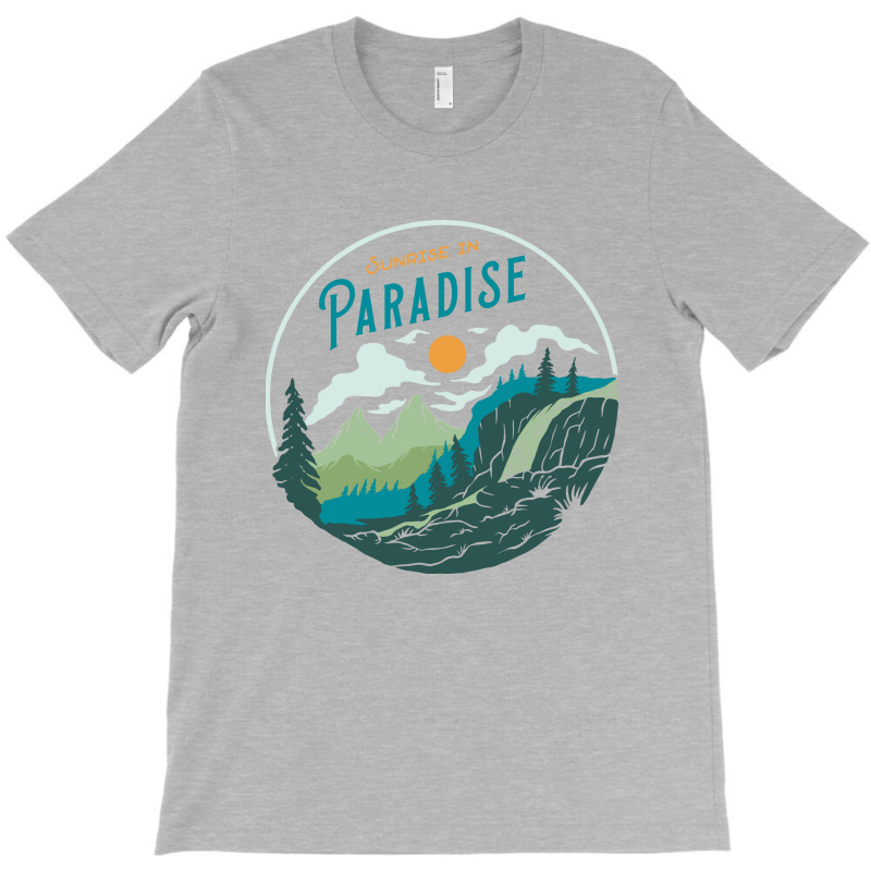 Sunrise In Paradise T-Shirt by Mangustudio | Artistshot