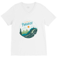 Sunrise In Paradise V-neck Tee | Artistshot