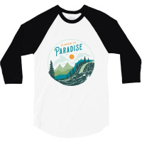 Sunrise In Paradise 3/4 Sleeve Shirt | Artistshot