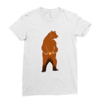 Wild Bear Forest Ladies Fitted T-shirt | Artistshot