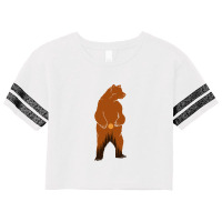 Wild Bear Forest Scorecard Crop Tee | Artistshot