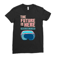 The Future Is Here Ladies Fitted T-shirt | Artistshot