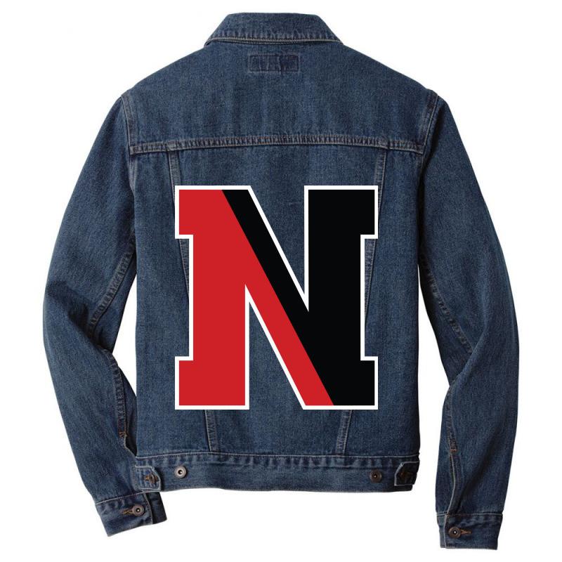 Northeastern Huskies Men Denim Jacket by Rayas | Artistshot