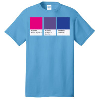 Lgbt Color Pantone Pallete Bisexual Community Design Classic Basic T-shirt | Artistshot