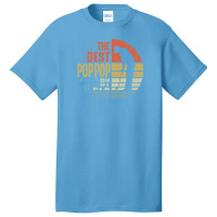 The Best Pop Pop By Far  Gift For Pop Pop Grandpa Golfer Basic T-shirt | Artistshot