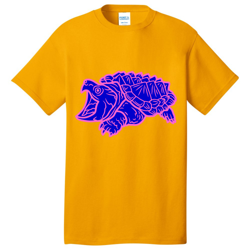 Trending Alligator Snapping Turtle - Reptile - Wildlife - Cute Turtle Basic T-shirt | Artistshot