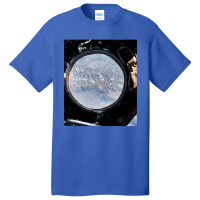 The Earth View From The Cupola Onboard The International Space Station Basic T-shirt | Artistshot