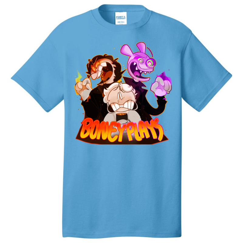 Oneyplays ! Boneyplays ! Halloween!!! Basic T-shirt by mrirtstruppg | Artistshot