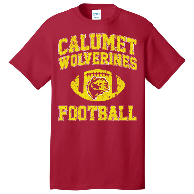 Calumet Wolverines Football Basic T-shirt by horveyfoths | Artistshot