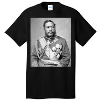 Kalākaua, The Last King Of Hawaii. Basic T-shirt | Artistshot