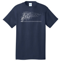 The Sound Of Nature In Motion - White Basic T-shirt | Artistshot