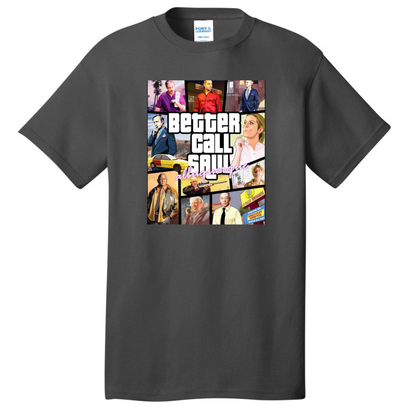 Grand Better Theft Call Auto Saul 4 Basic T-shirt by ToryFahy | Artistshot