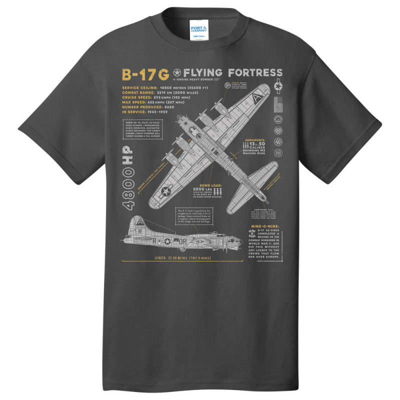 B17 Flying Fortress Basic T-shirt | Artistshot