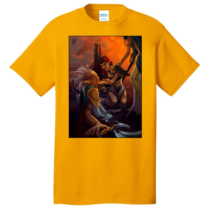 Elder Scrolls Morrowind Concept Artwork Friend Basic T-shirt | Artistshot