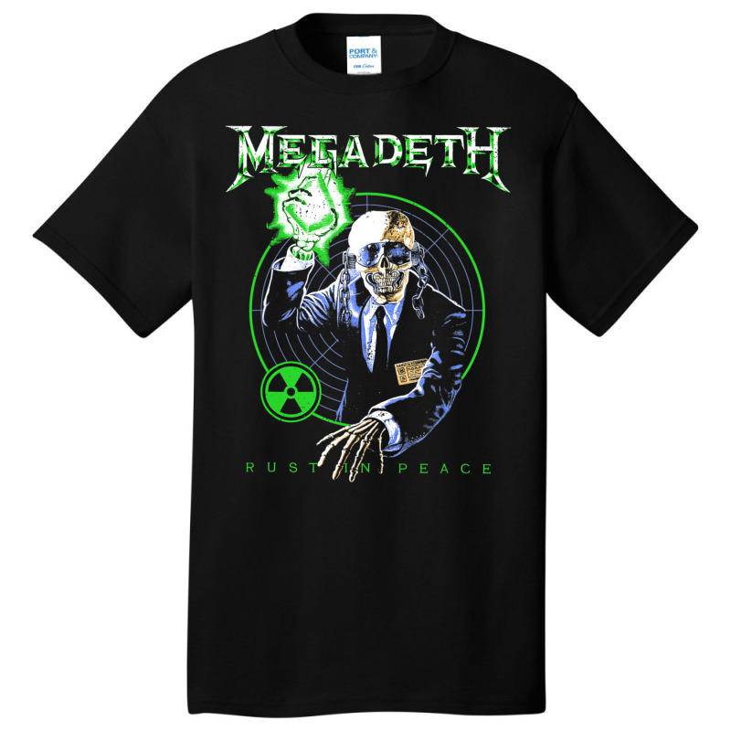 Mega Death Rust In Peace Anniversary Basic T-shirt by vrabecgujanm | Artistshot