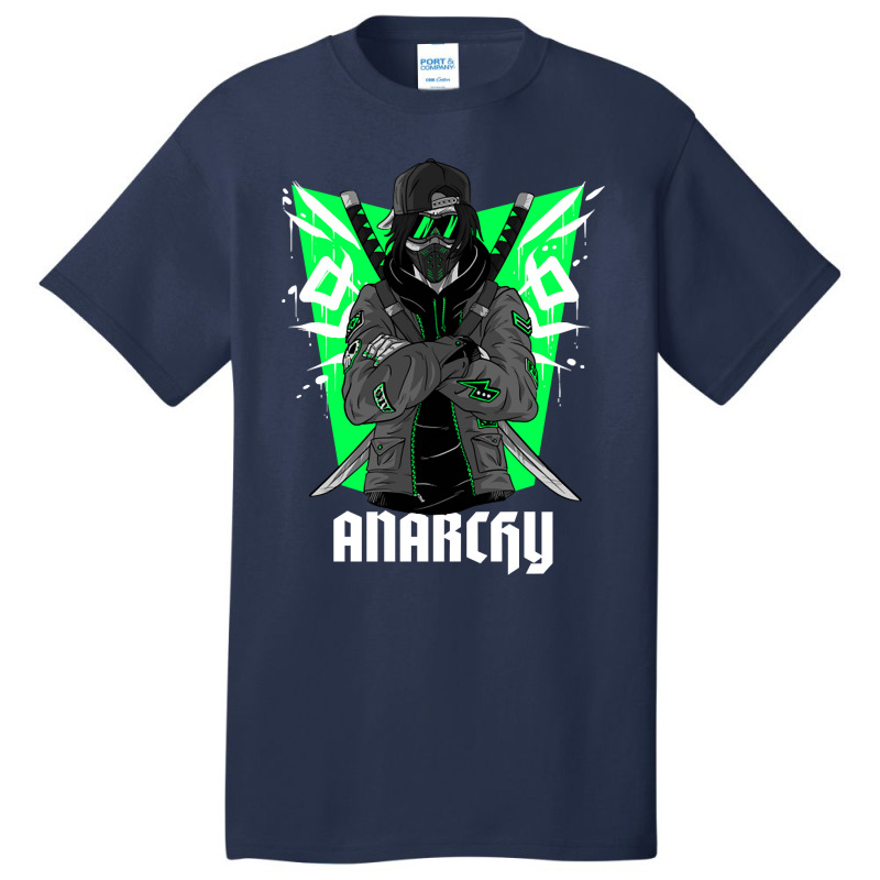 Limited Edition Ninja Warrior Anarchy Basic T-shirt by macklinsampson | Artistshot