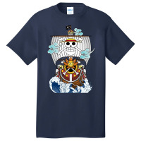 Trending One Piece Anime - Thousand Sunny Straw Hate Ship Basic T-shirt | Artistshot