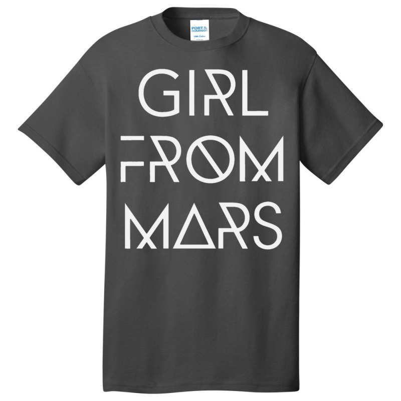 Girl From Mars Basic T-shirt by sheryntrenkk | Artistshot