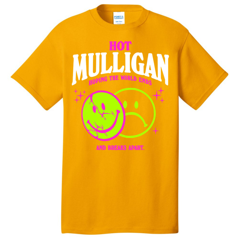 Hot Mulligan Merch Smile Shirt Basic T-shirt by kapoumahesov | Artistshot